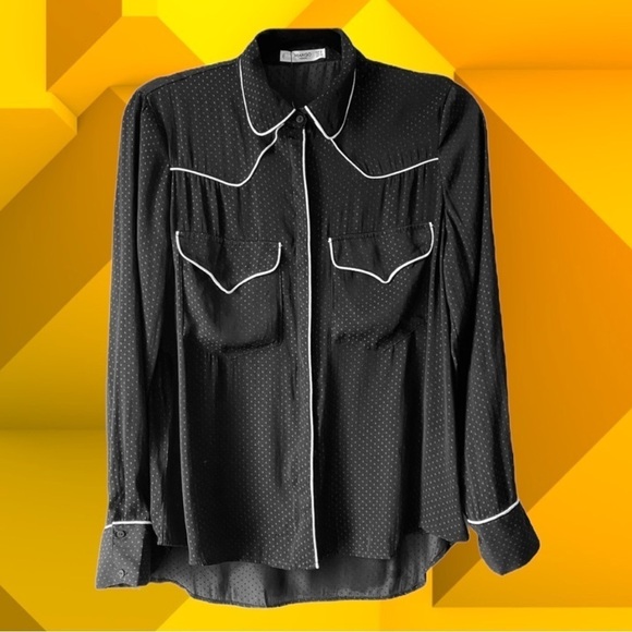 Mango Tops - Mango blouse size 6 new